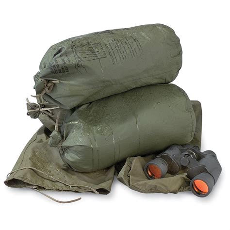 6-Pk. New U.S. Military Waterproof A.L.I.C.E. Pack Liners, Olive Drab ...