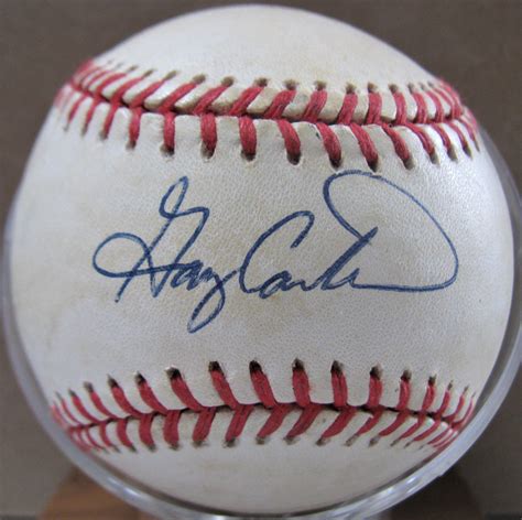 Lot Detail - GARY CARTER SIGNED BASEBALL w/CAS COA