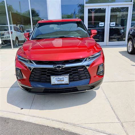 My Wife's New 2021 Cherry Red Tintcoat Blazer RS | 2019 Chevy Blazer Forum