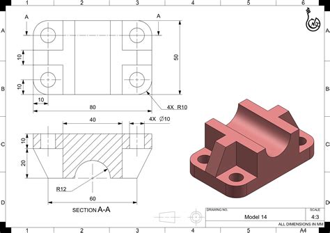 Pin on 2D Metric Engineering Drawings