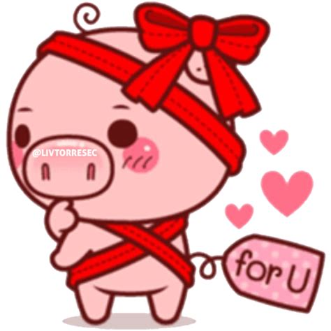 Sticker Maker - PINK PIG 2