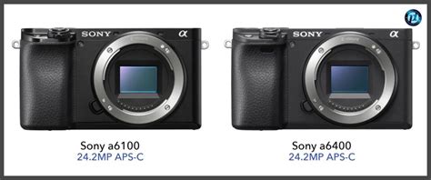 Sony a6100 vs Sony a6400: Specifications Comparison