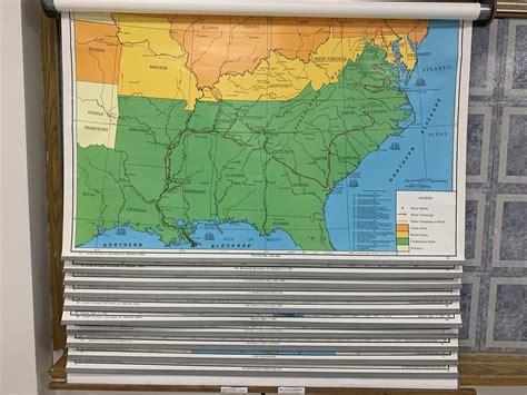 Civil War Map Maps For The Classroom - vrogue.co