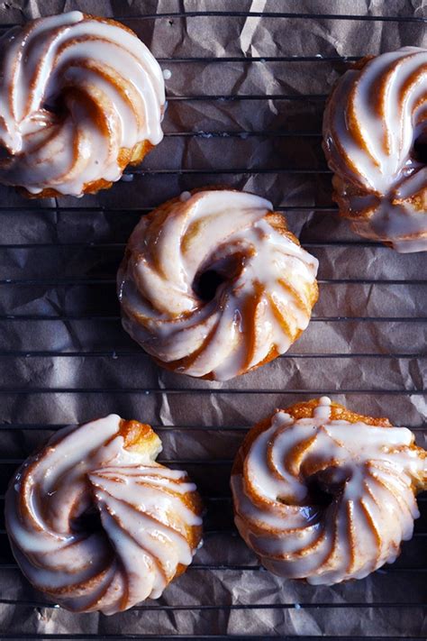 French Cruller Doughnut Recipe with Honey Glaze - Of Batter and Dough