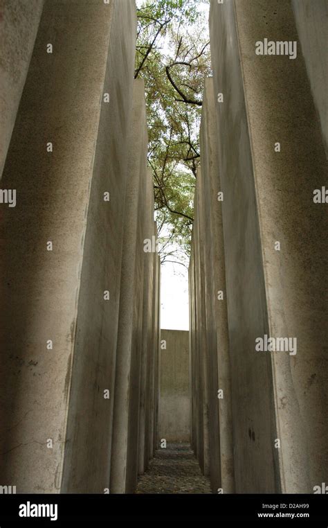 Germany. Berlin. Jewish Museum Berlin. Garden of Exile Stock Photo - Alamy