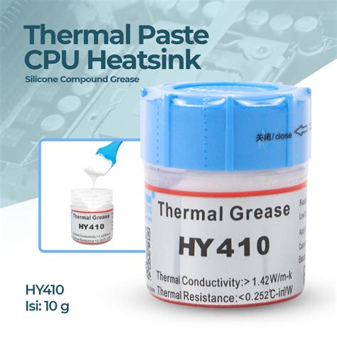 Thermal Paste CPU Heatsink Silicone Compound Conductive Grease 10g ...