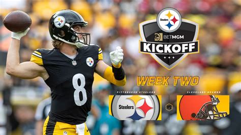 Steelers Kickoff: Week 2 vs. Browns | Pittsburgh Steelers - YouTube