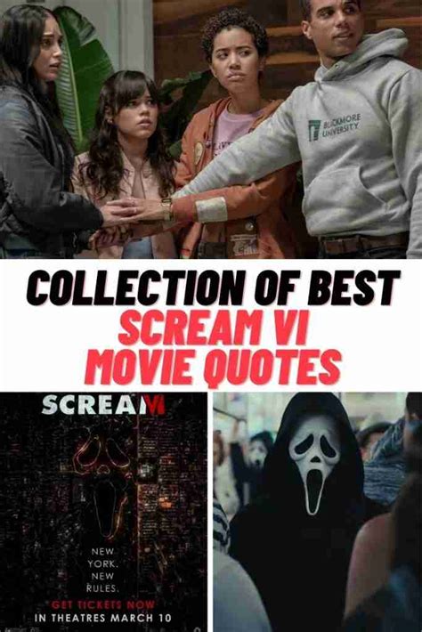 70+ Terrifying SCREAM VI Movie Quotes - Guide For Geek Moms