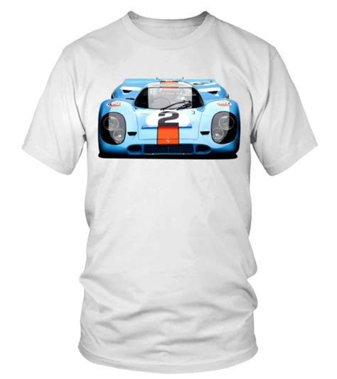 Porsche 917 No2 Gulf Livery - T-shirt | Teezily