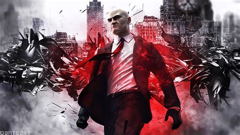 Download Hitman Absolution Hd Agent 47 Fanart Wallpaper | Wallpapers.com