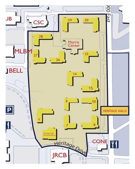 List Of Brigham Young University Buildings - Wikipedia - Byu Campus Map Printable | Printable Maps