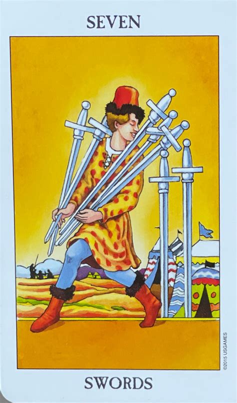 Tarot Card of the Day: Seven of Swords | by Vivek Kumar (Vik) | The Tarot Cards by Guru Ji