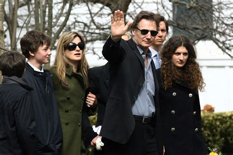 Liam Neeson's son Micheál changes last name to honor mum Natasha ...