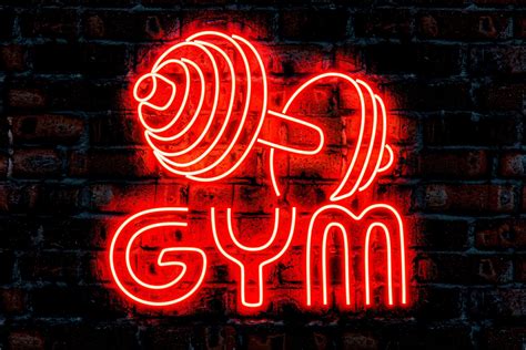 Gym Signs Etsy Gym Neon Sign Gym Neon Lights Gym Neon Logo | Etsy in ...