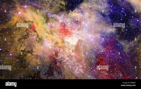 Nebula gas cloud in deep outer space. Elements of this image furnished ...