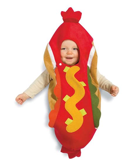 Red Hot Dog Outfit - Infant | Baby costumes, Funny baby costumes, Baby halloween costumes