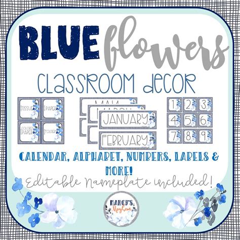 Calming classroom themes decor bundle, elementary, middle school for ...