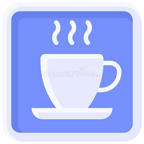 Coffee Cup Sign Icon, Wayfinding Sign Vector Stock Vector - Illustration of vector, cafe: 247552118
