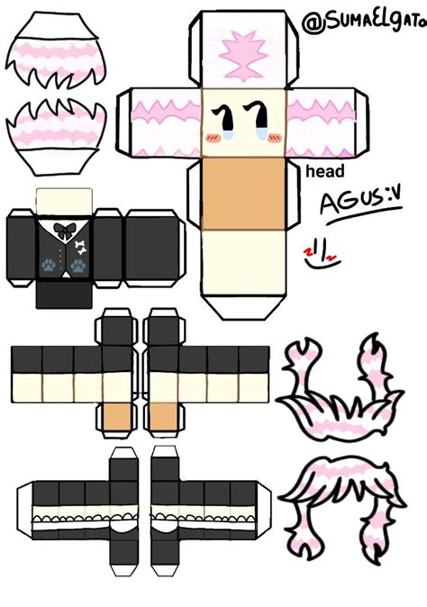 Mi personaje de roblox💕 in 2023 | Paper puppets, Paper doll template ...