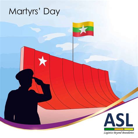 Martyrs' Day in... - ASL Logistics Myanmar Private Limited | Facebook