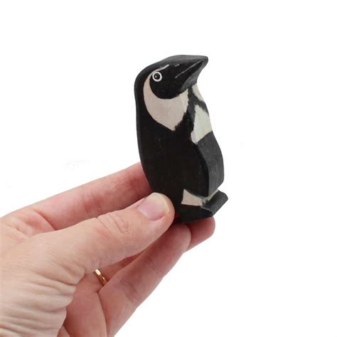 African Penguin Wooden Figure - Good Shepherd Toys