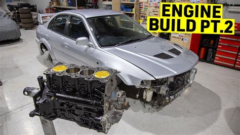 EVO 6 4G63 Engine Rebuild How To - Pistons & Rods PT 2 - YouTube