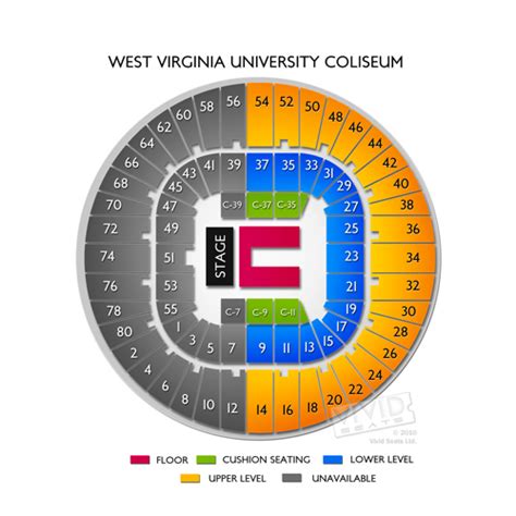 West Virginia University Coliseum Seating Chart | Vivid Seats