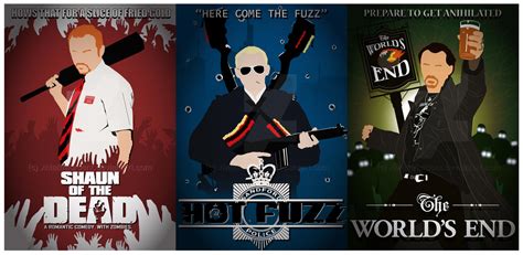 Cornetto Trilogy Custom Posters - SOTD/HF/TWE by xMattMurderx on DeviantArt