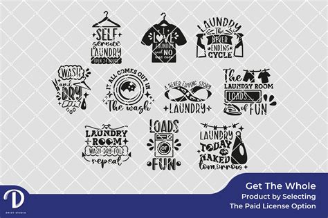 Funny Laundry Quotes SVG - Laundry Room Sign SVG - Drizy Studio