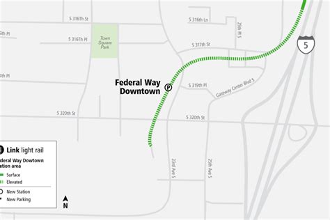 Federal Way Downtown Station | Project map and summary | Sound Transit