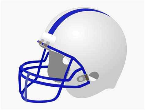 ← Transparent Football Helmet Clip Art - Blue Football Helmet Clipart, HD Png Download - kindpng