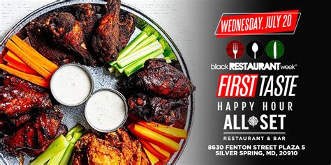 First Taste: Black Restaurant Week Happy Hour | Black Restaurant Week