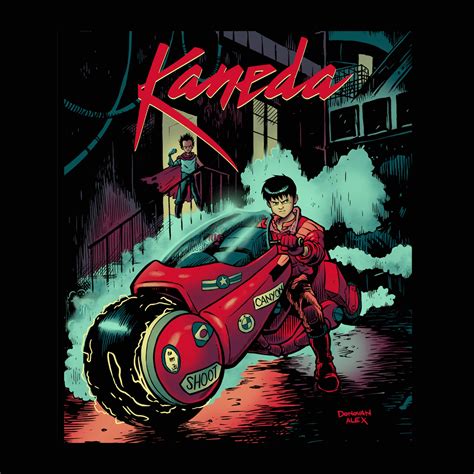 Kaneda / Akira Tee / Comics / Manga/ Rock / Anime / Eighties / - Etsy