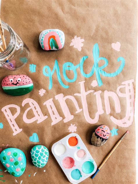 Stay Creative This Summer With This Rock Painting Activity - Casey Wiegand of The Wiegands