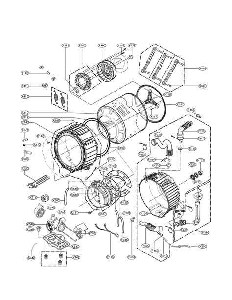 LG WM3875HVCA Washer Pump Motor Genuine OEM