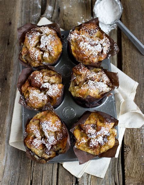 Bread Pudding Muffins - Seasons and Suppers