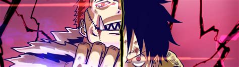 5120x1440 Resolution Charlotte Katakuri x Monkey Luffy One Piece Fan ...