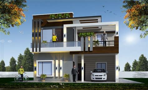 modern indian house front elevation designs Indian style house front ...