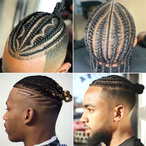 Good Looking Cornrow Braid Hairstyles For Men - Manariasun