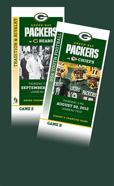 Packers Tickets | Green Bay Packers | Pinterest