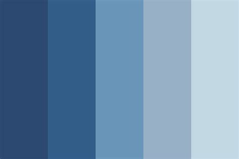 In The Blue Color Palette