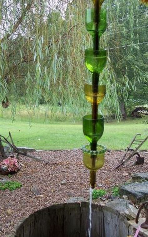 30 Decorative Rain Chain Ideas for Outdoor - Hobby Lesson