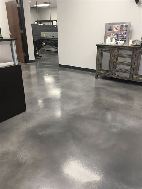 Stained Concrete Flooring Tulsa