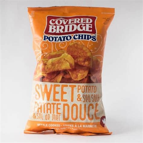 Covered Bridge Sweet Potato Chips 141g - Abbey Gardens