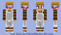 Fall Skin w Bucket Hat Minecraft Skin