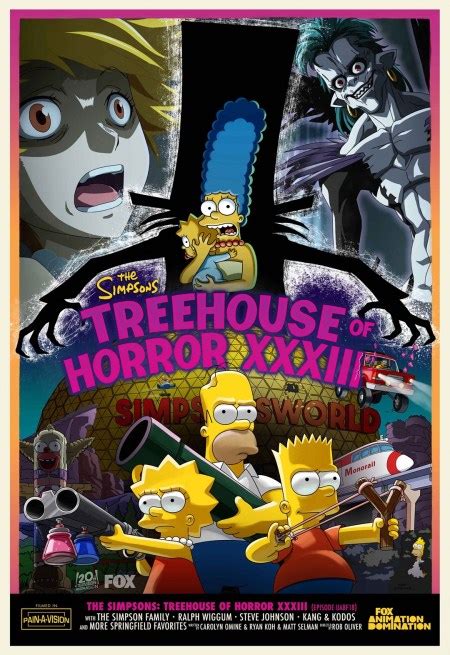 "The Simpsons," "Bob's Burgers" to Crossover in Treehouse of Horror