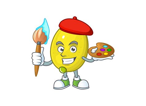 Lemon Cartoon Character Style Graphic by KongVector2020 · Creative Fabrica