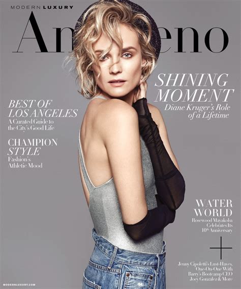 Diane Kruger | Modern Luxury | Cover Photoshoot | January 2018