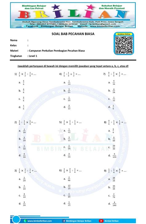 Perkalian Dan Pembagian Pecahan Biasa Dan Campuran Page – NBKomputer