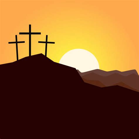 Background Of Cross With Sun Rays Illustrations, Royalty-Free Vector ...